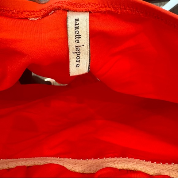 Nanette Lapore Bright Orange Bathing Suit. Size M. Excellent Condtion - Picture 2 of 4